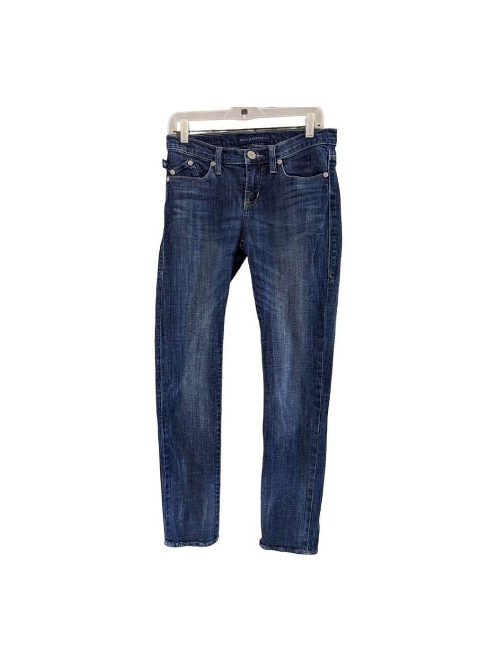 Rock & Republic Berlin Jeans, size 6 (30 waist) Dark Wash - Picture 2 of 5